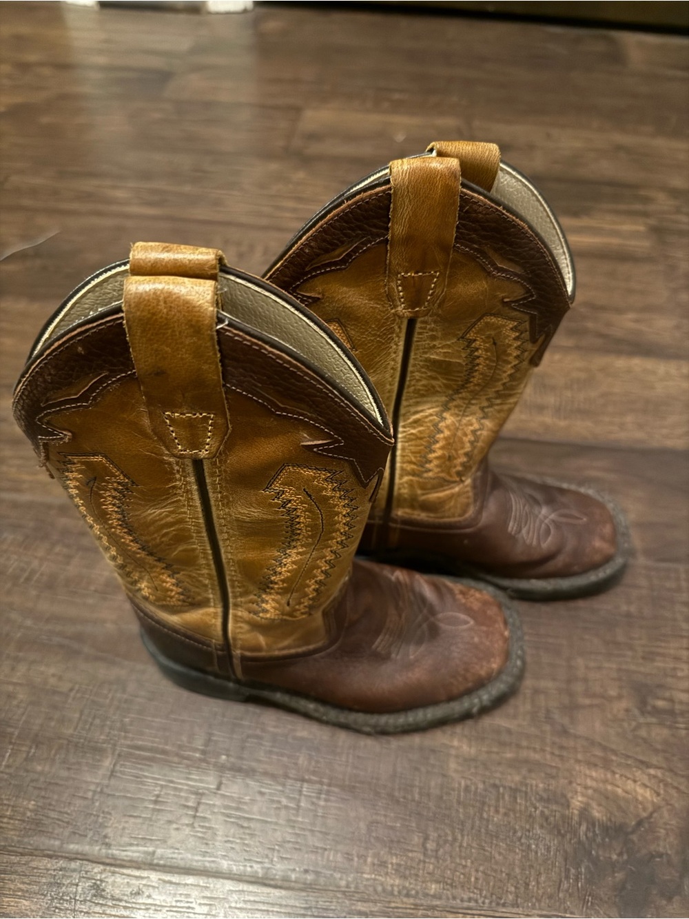 Old West cowboy boots